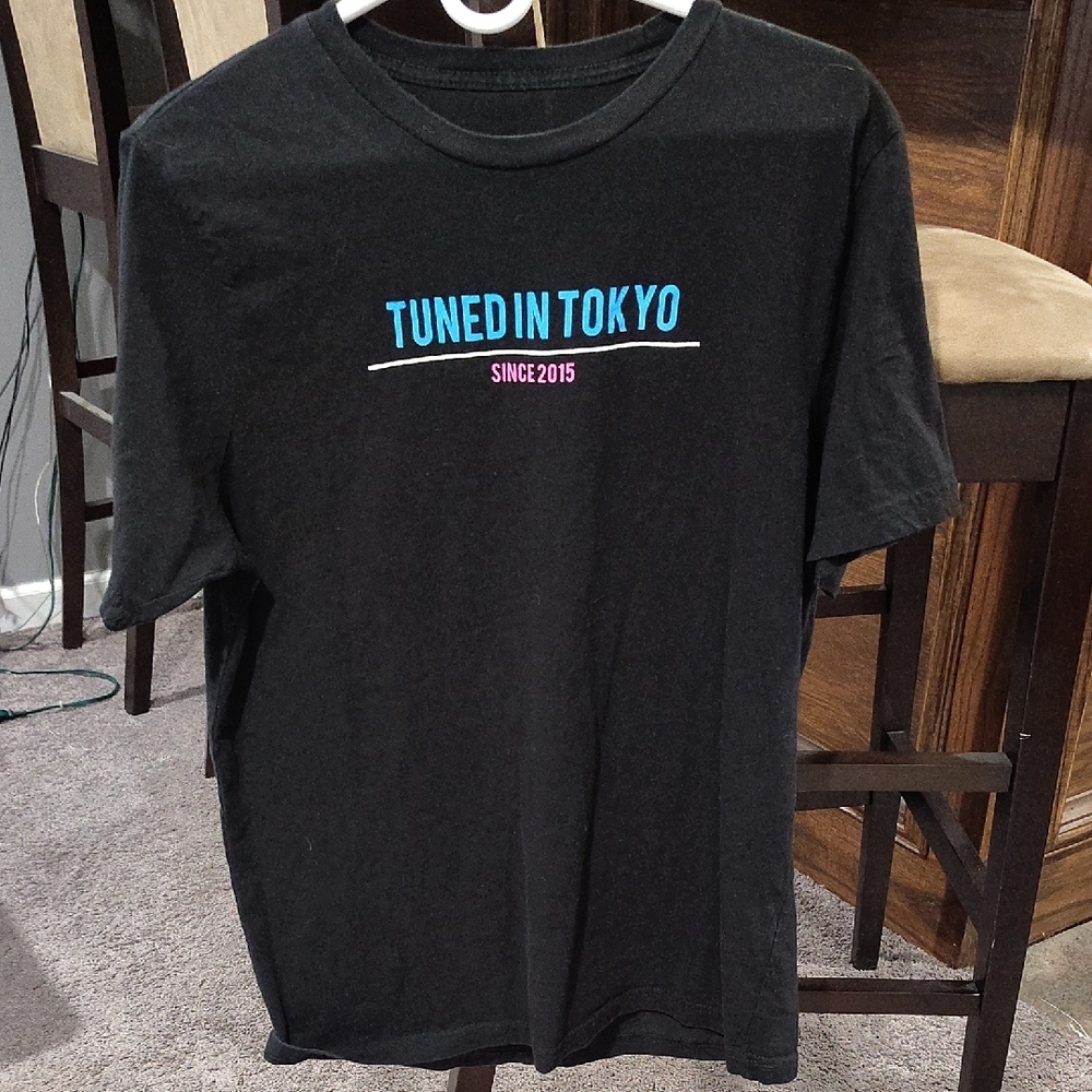 Black Tuned in Tokyo T-Shirt